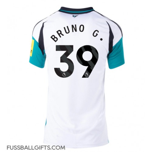 Newcastle United Bruno Guimaraes #39 Fußballbekleidung Auswärtstrikot Damen 2024-25 Kurzarm